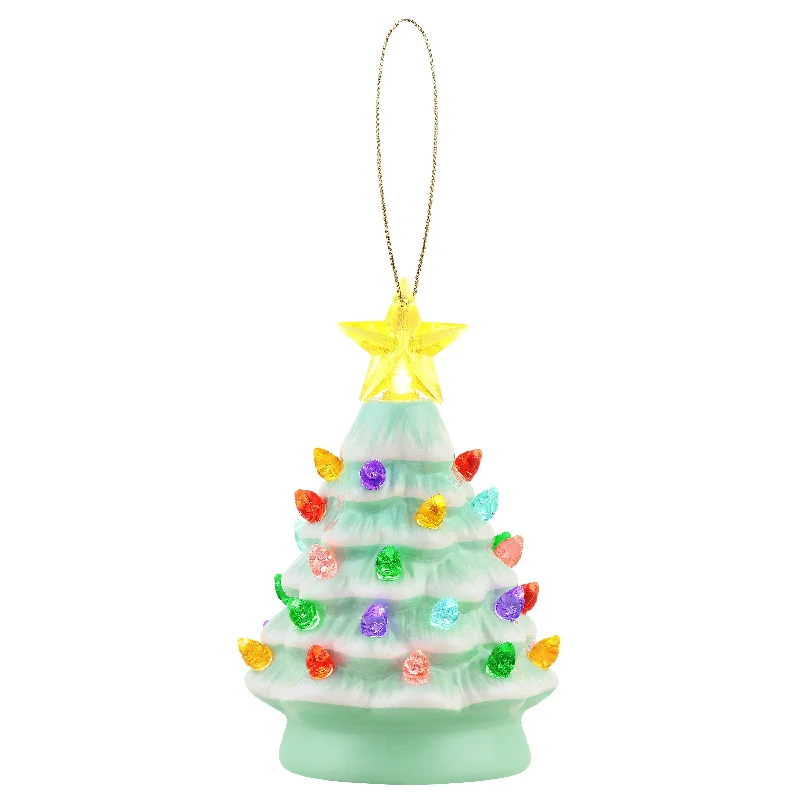 5 in. Nostalgic Ceramic Tree - Seafoam