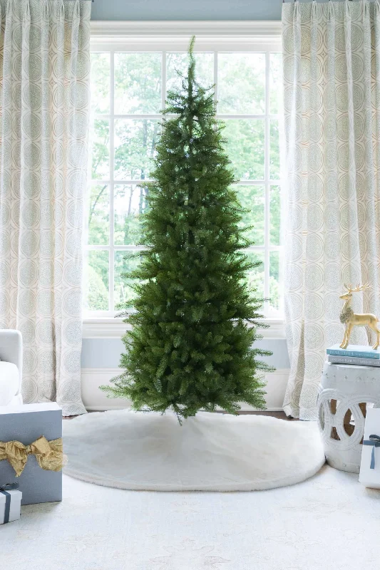 6.5' Yorkshire Fir Slim Artificial Christmas Tree Unlit