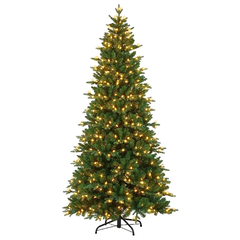 7.5 ft. Green LED 55-Function Tree with Alexa