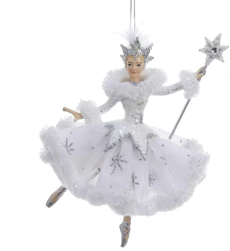 7" Snow Queen Ballerina Ornament