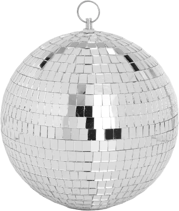 8" Disco Ball Ornament Set Of 4