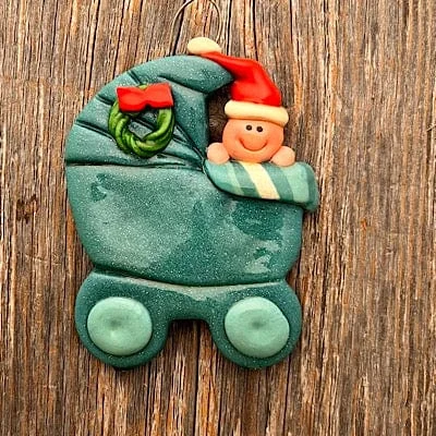 Baby Buggy Ornament