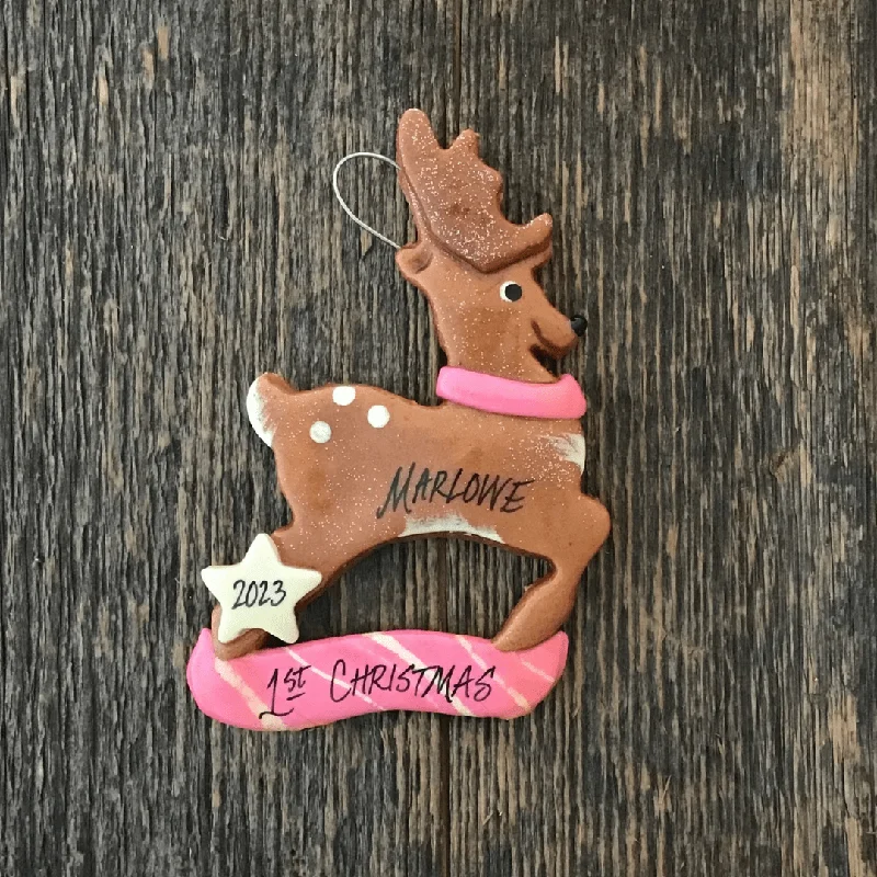 Baby’s 1st Reindeer Christmas Ornament