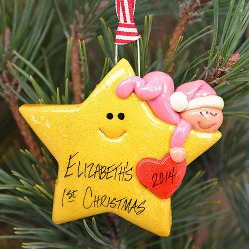 Baby Star Christmas Ornament