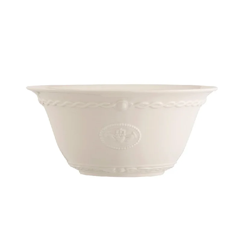 Belleek Classic Claddagh Serving Bowl