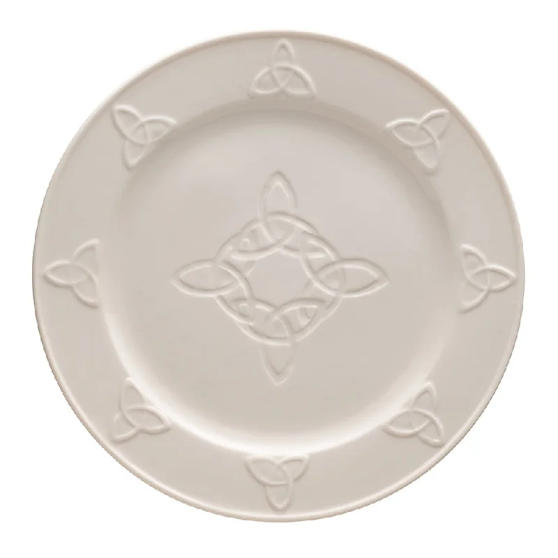 Belleek Classic Trinity Knot Dinner Plate