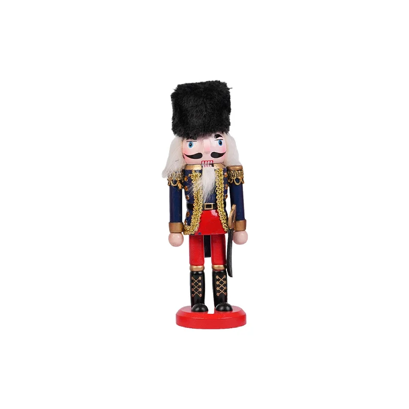 Blue Christmas Nutcracker - 20 cm