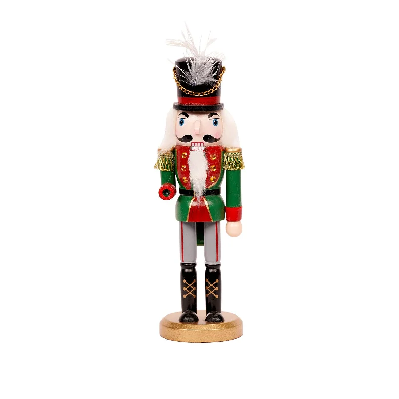 Christmas Wooden Nutcracker - Green