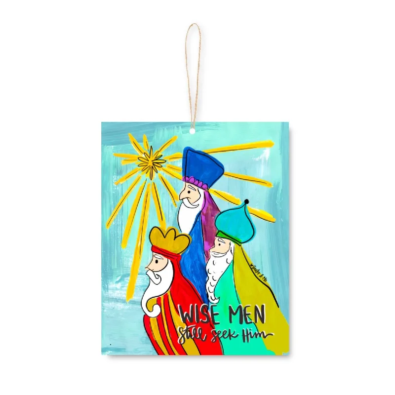 Colorful Wise Men Still Seek Him Ornament