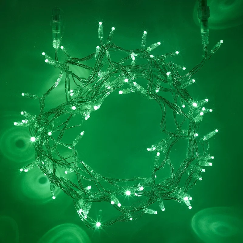 Core Connect 60m 600 Green Connectable Fairy Lights Clear Cable