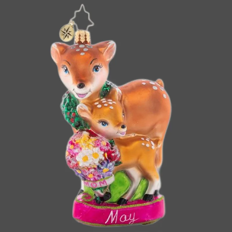 CR, Celebrate All Moms Deer Mother's Day, 1021697, May, Radko