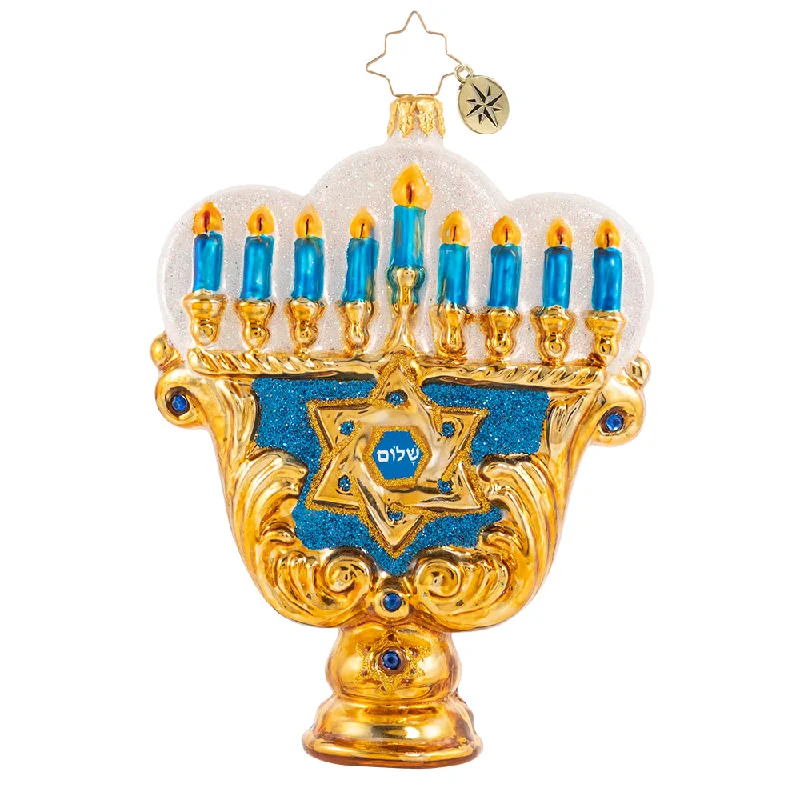 CR, Eight Nights Of Light Menorah, 1020517, Christopher Radko