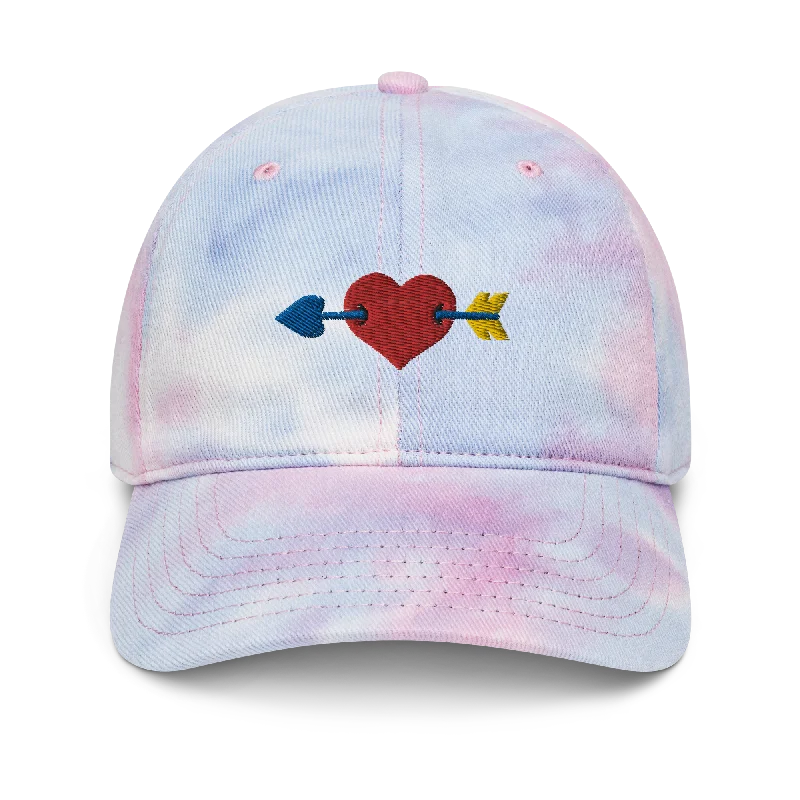 Cupid Heart Tie Dye Hat