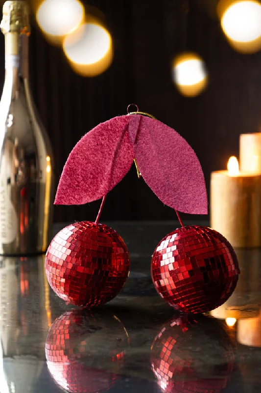 Disco Cherries Christmas Tree Decoration