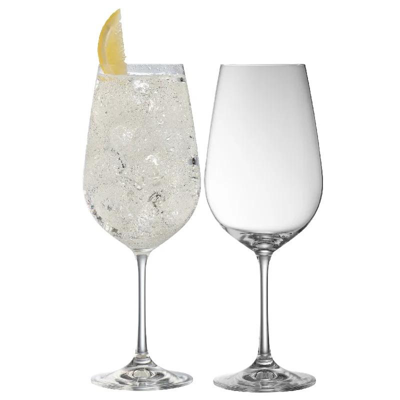 Galway Crystal Elegance Spritz/Goblet Pair