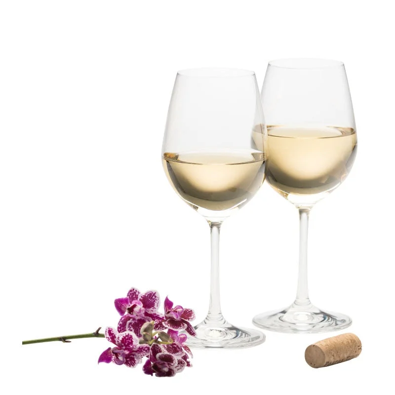 Galway Crystal Elegance White Wine Pair