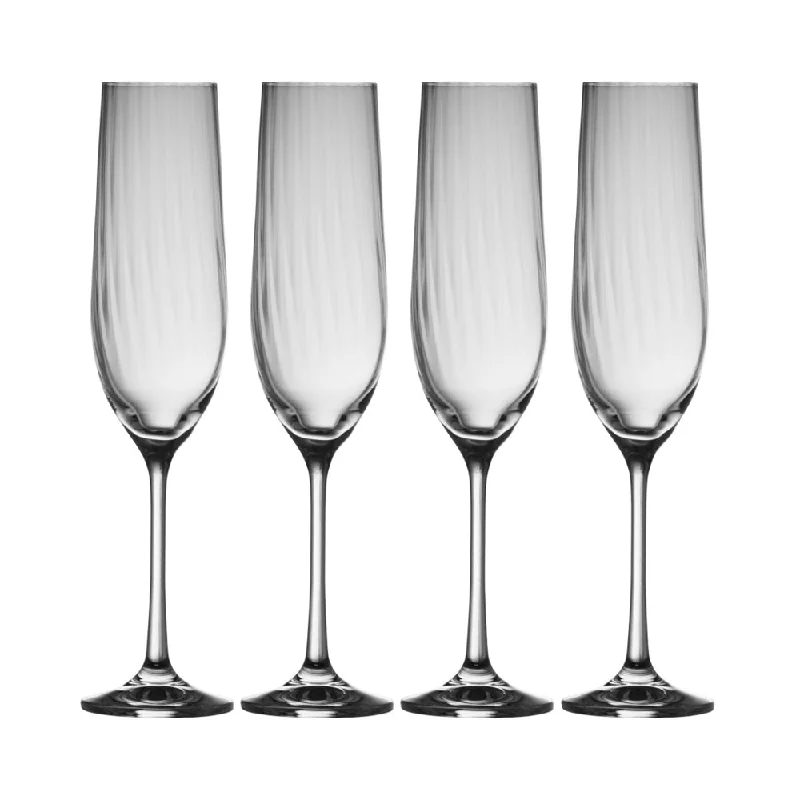 Galway Crystal Erne Champagne Flute Set