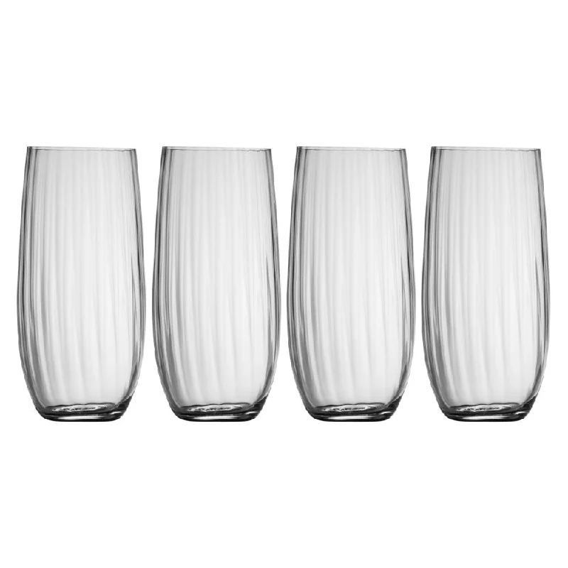 Galway Crystal Erne HiBall Set of 4