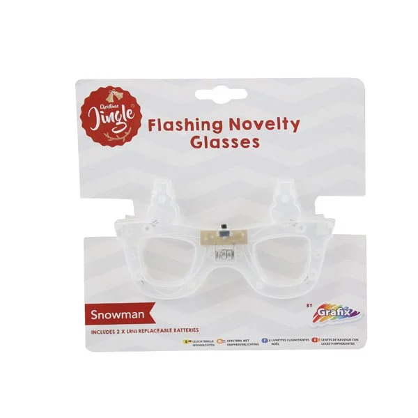 Grafix Flashing Novelty Glasses