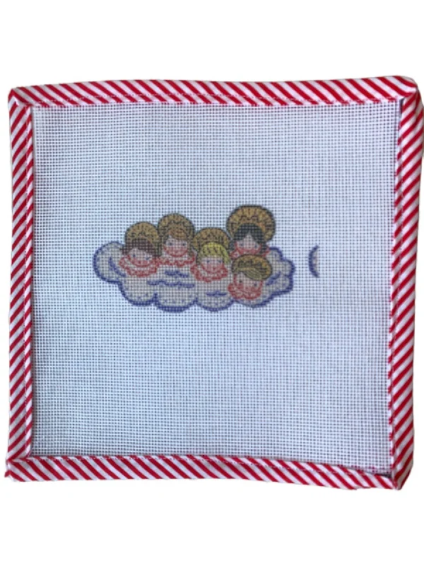 Nativity Christmas Ornaments - Needlepoint Canvas