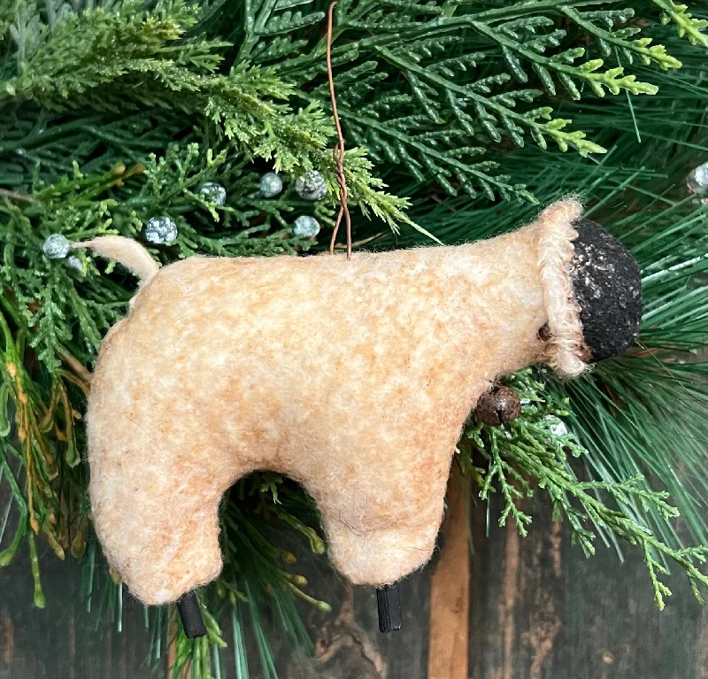 NV-X33 Wool Sheep Ornament