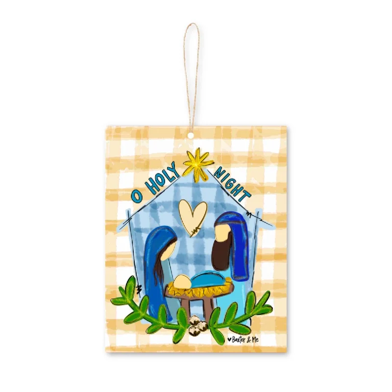 O Holy Night Cotton Ornament