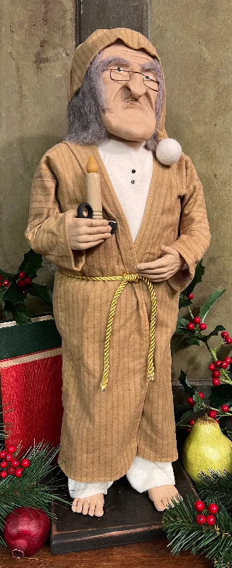 OTC-S8 Scrooge in Nightgown holding Chamberstick