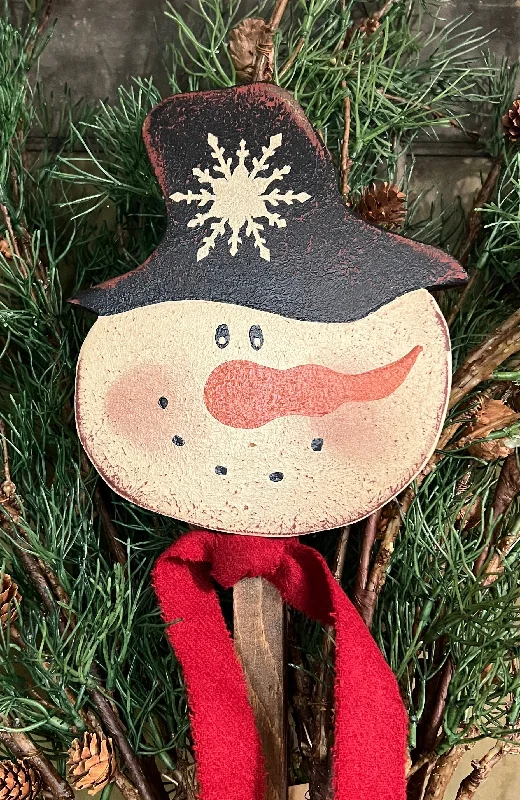 PEN-52 "Snowman Head" Garden Pick