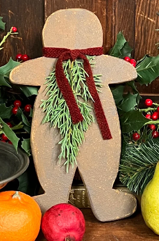 PEN-LGM Large Gingerbread Man with Scarf