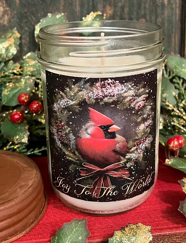 PK-JC-JW "Joy to the World" Soy Jar Candles