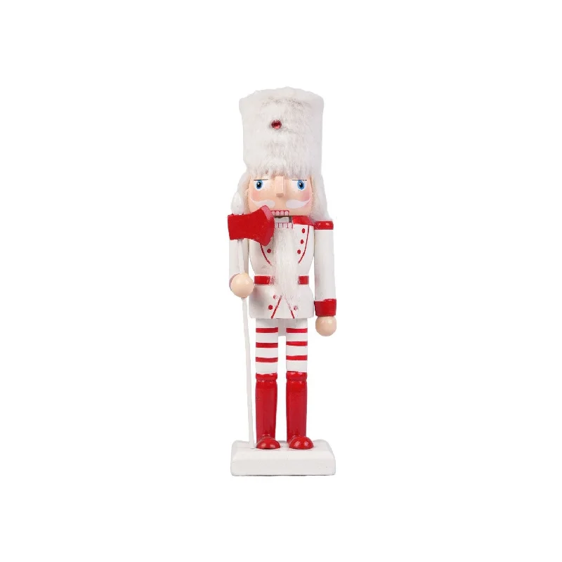 Red and White Cristmas Nutcracker - 25 cm A