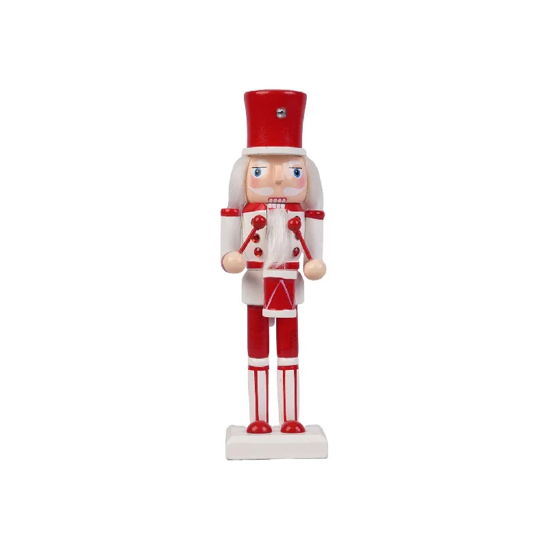 Red and White Cristmas Nutcracker - 25 cm B