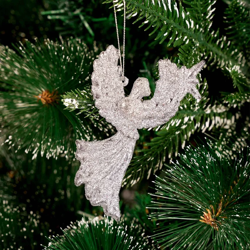 Silver Angel Ornament