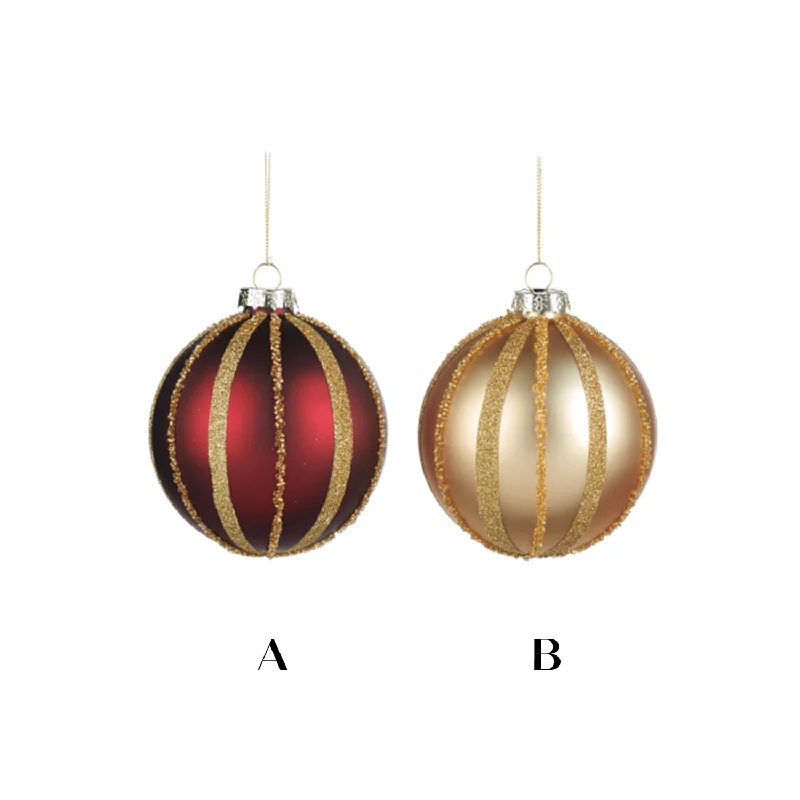 Red & Gold Bauble