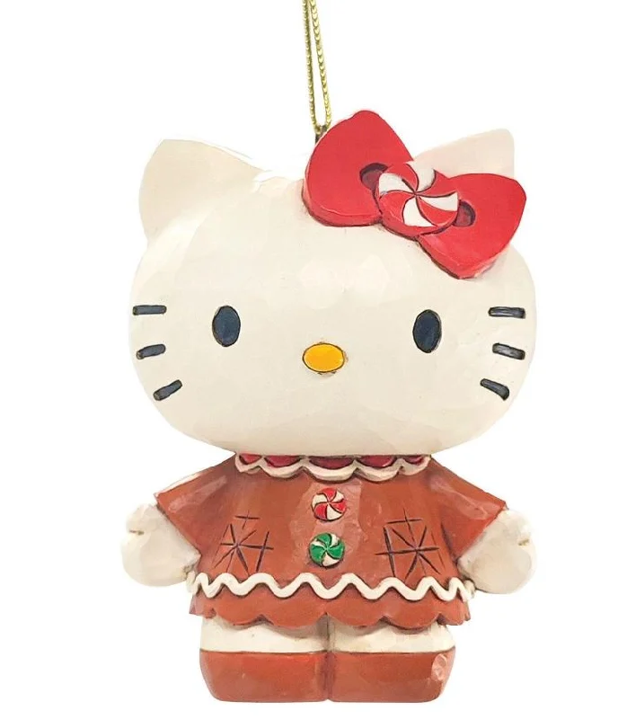 Sanrio 3.5" Hello Kitty Gingerbread Ornament