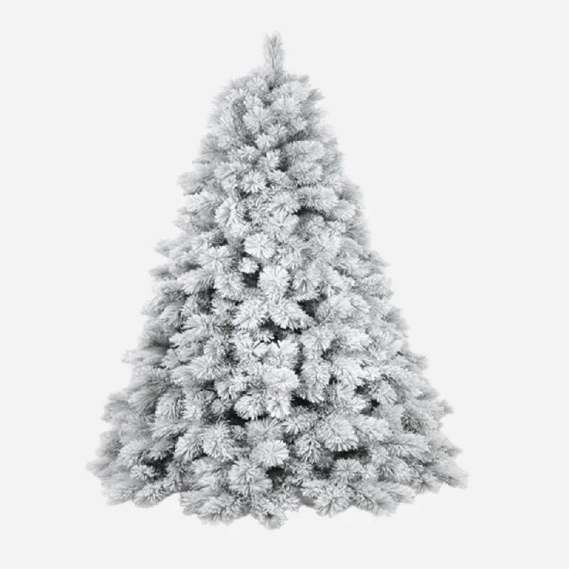 Flocked Fir Tree 7ft (2.1m)