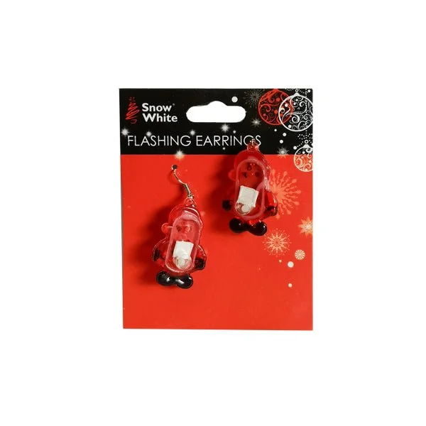 Snow White Flashing Earrings assorted