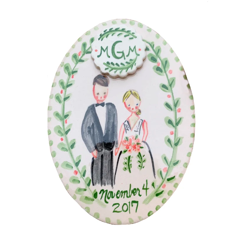 Bride and Groom Ornament