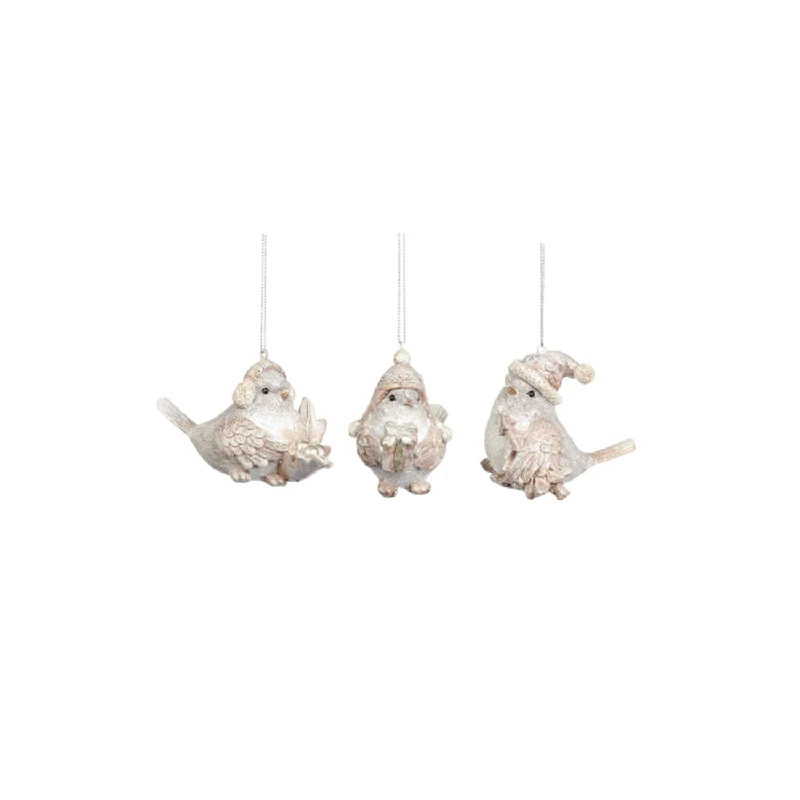 Xmas Birds Ornaments