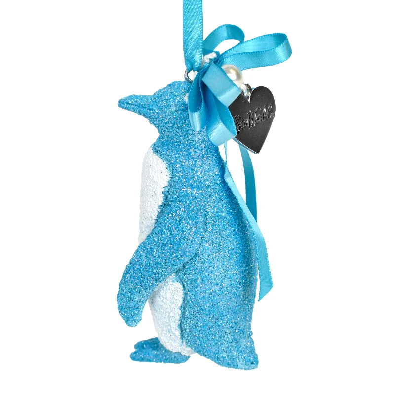 SeaWorld Blue Penguin Ornament