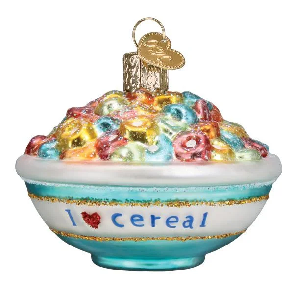 Bowl Of Cereal Ornament - Old World Christmas