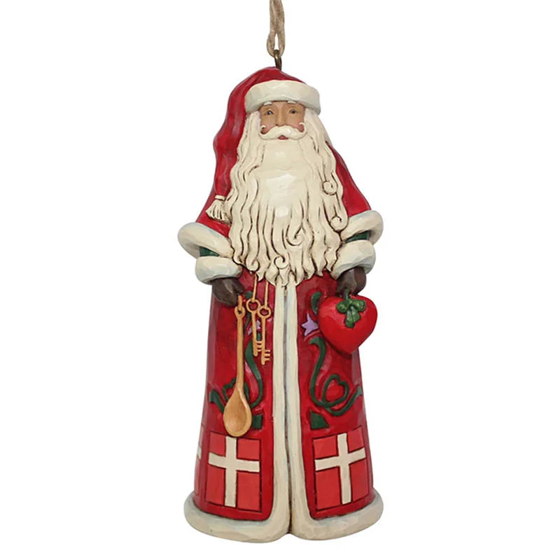 Danish Santa Ornament - Jim Shore