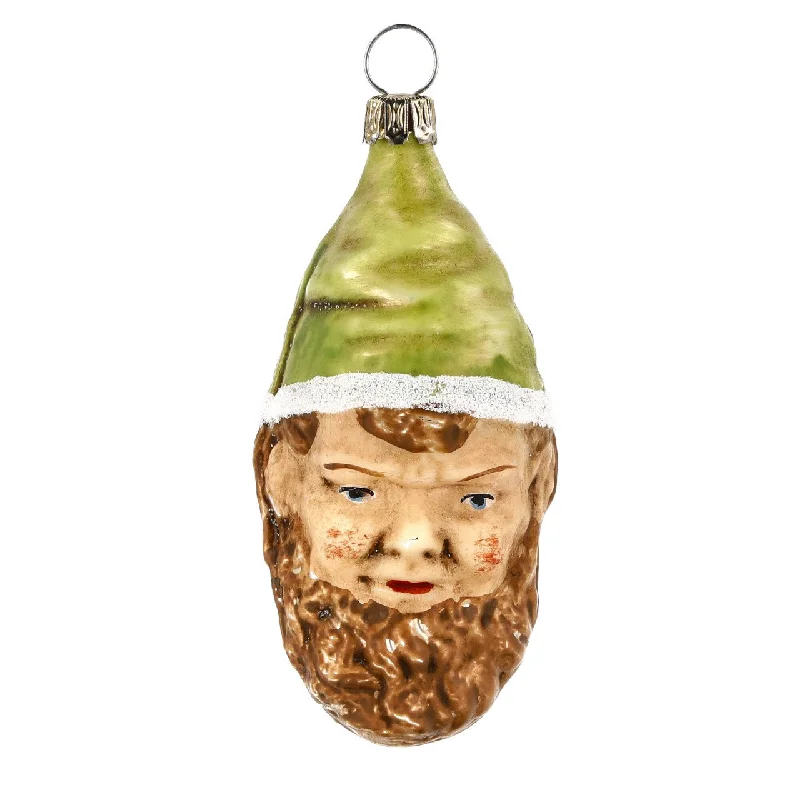 Dwarf with Green Hat Ornament by Marolin Manufaktur