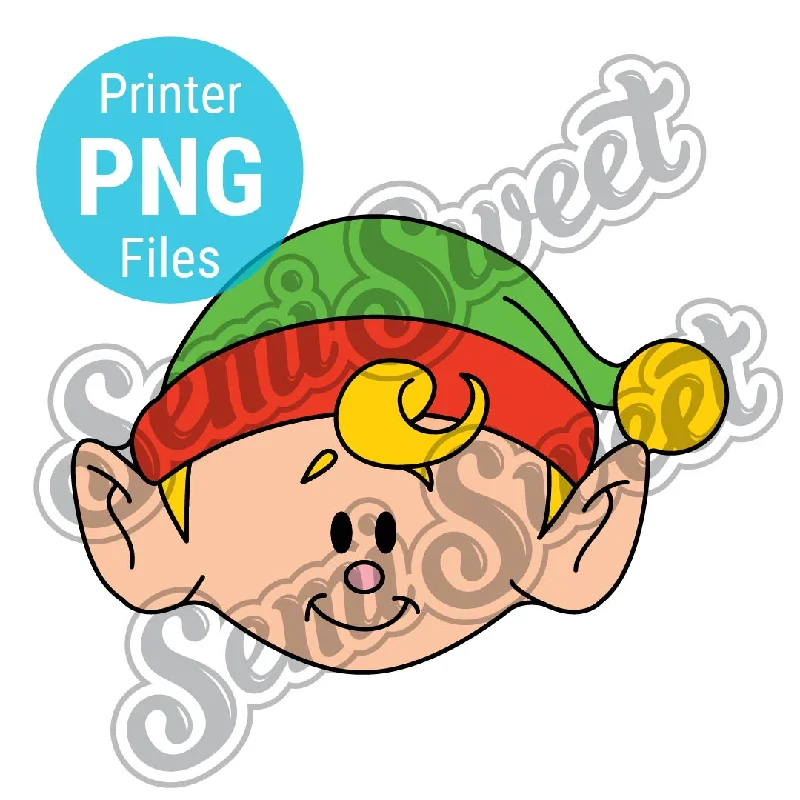 Elf Head - PNG Images