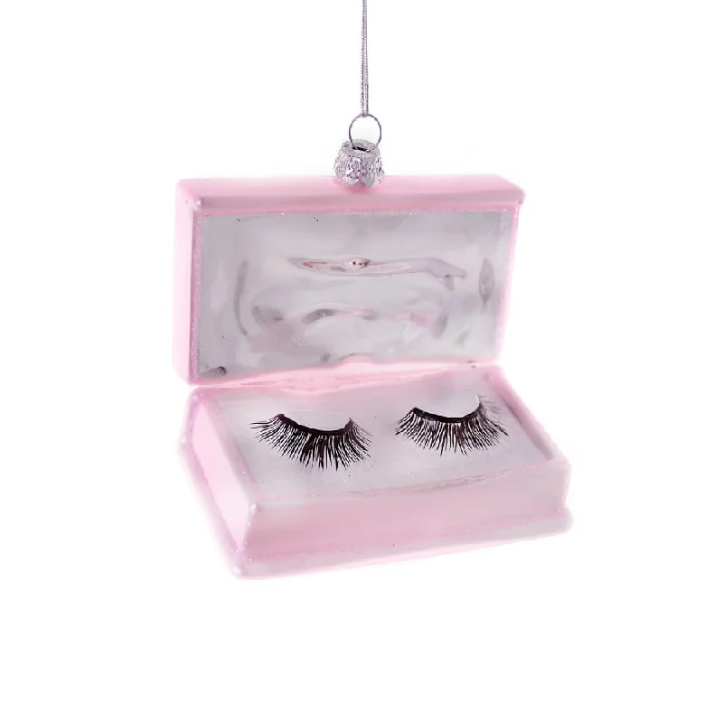 Fake Eyelashes Ornament 4"