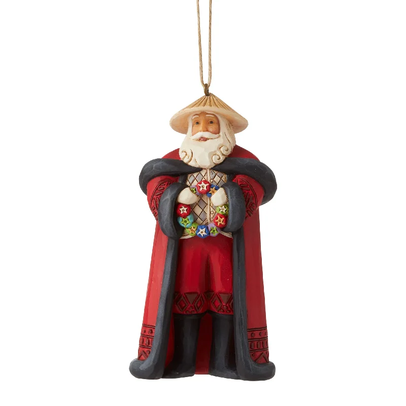 Filipino Santa Ornament - Jim Shore