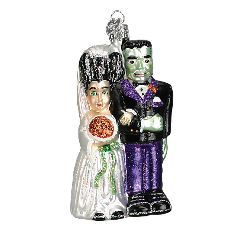 Frankenstein & Bride Ornament - Old World Christmas