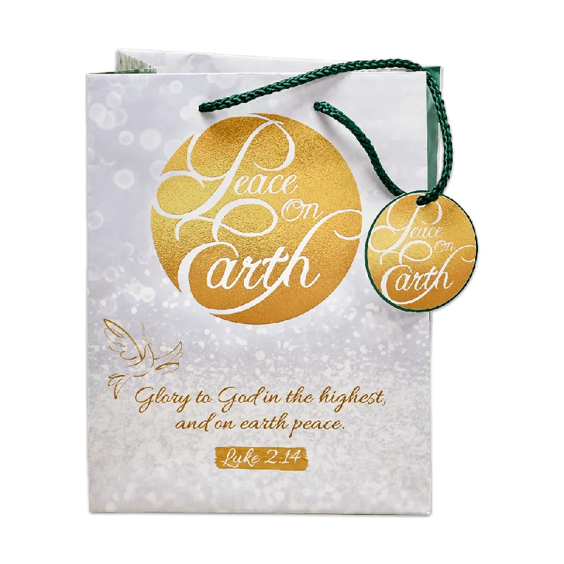 Gift Bag & Tag - Peace On Earth