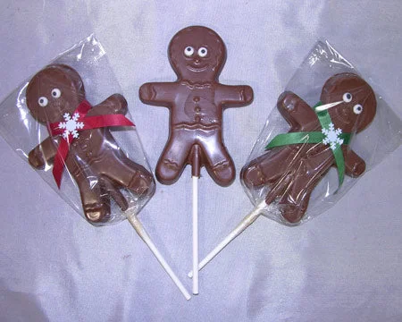 Gingerbread lollipop