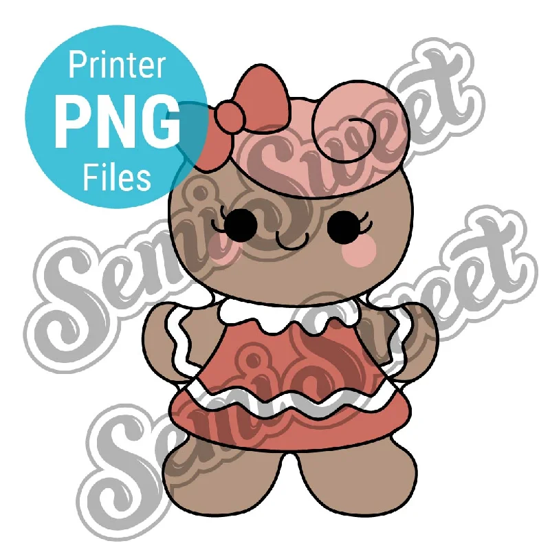 Gingerbread Girl - PNG Images